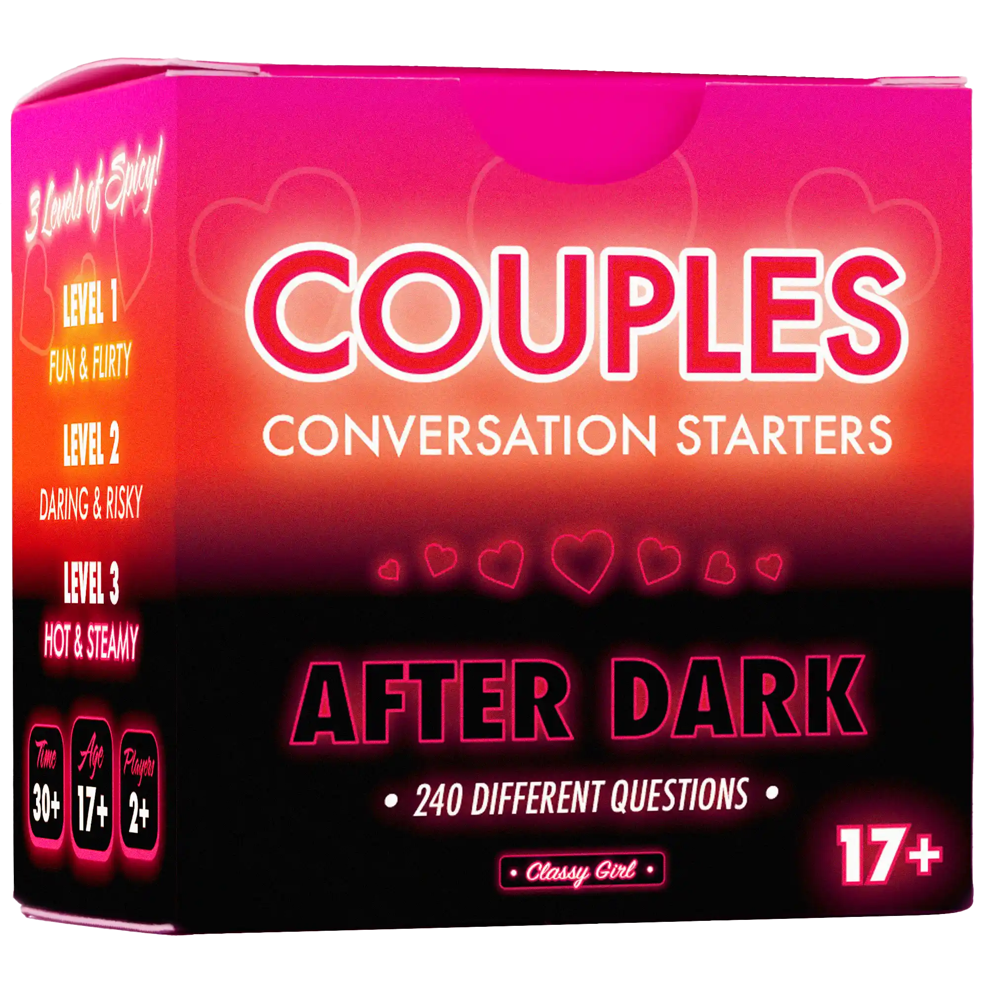 Couples Conversation Starters After Dark Box Transparent